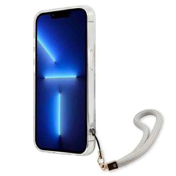 Etui Guess Flower Strap GUHCP13SHFLSU do iPhone 13 mini