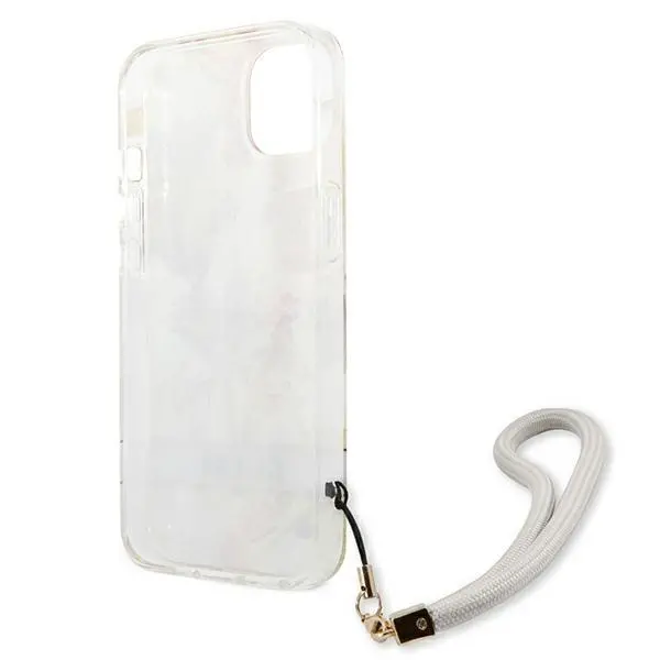Etui Guess Flower Strap GUHCP13SHFLSU do iPhone 13 mini