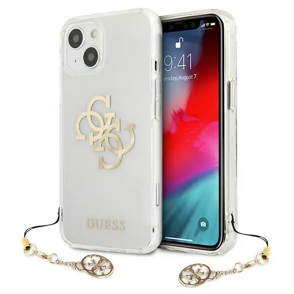 Etui Guess 4G Gold Charms Collection GUHCP13SKS4GGO do iPhone 13 mini