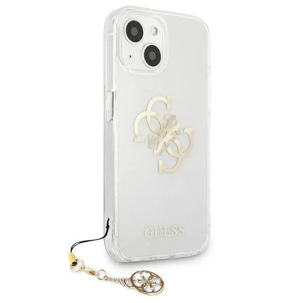 Etui Guess 4G Gold Charms Collection GUHCP13SKS4GGO do iPhone 13 mini