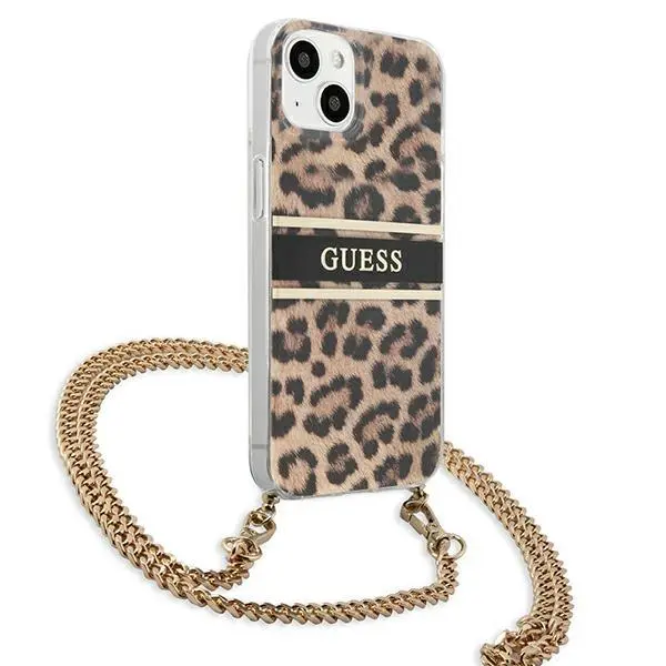 Etui Guess Gold Strap GUHCP13SKBCLE do iPhone 13 mini