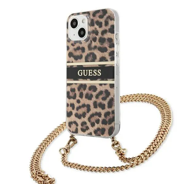 Etui Guess Gold Strap GUHCP13SKBCLE do iPhone 13 mini