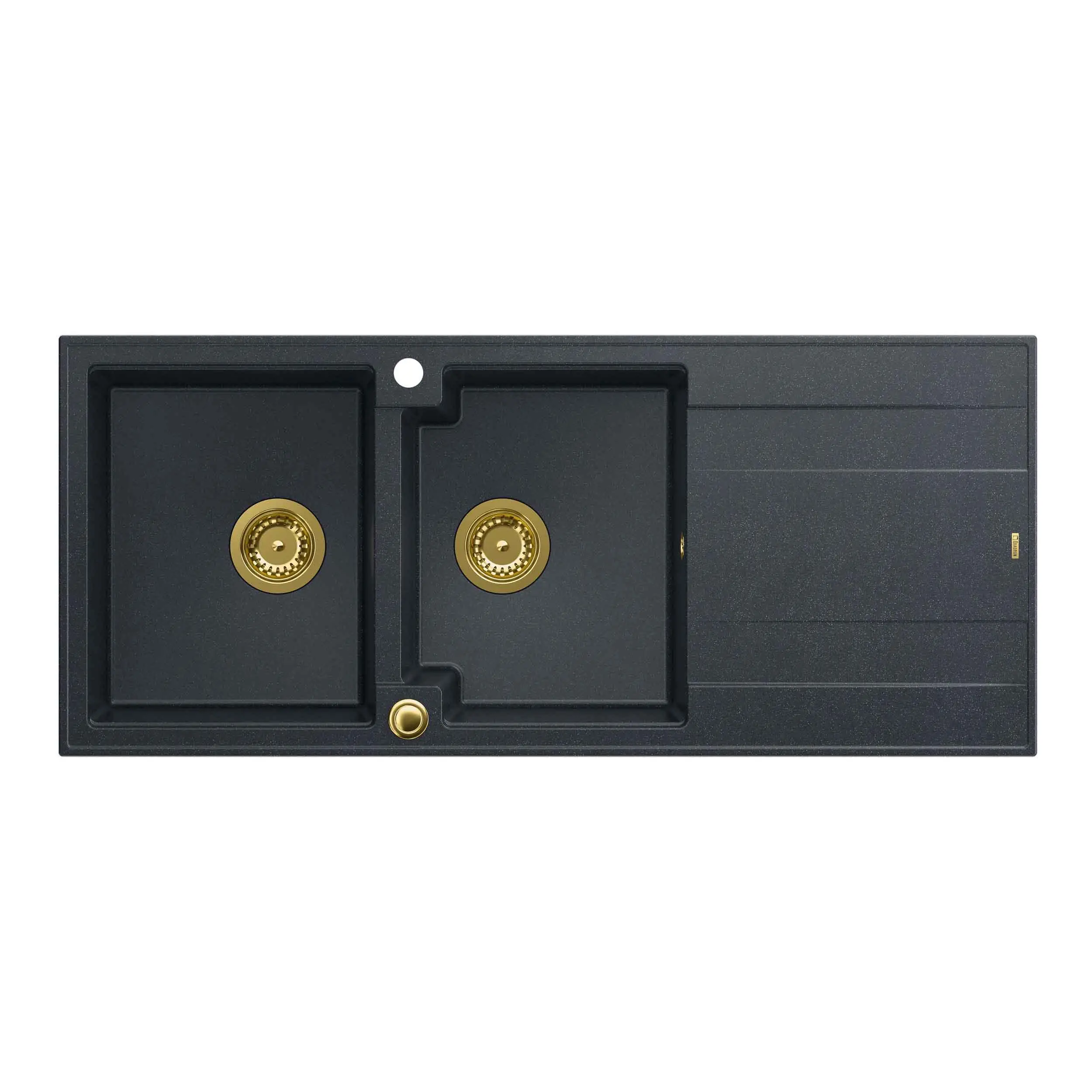 Quadron HQE11650U8_PVDG1 P2O Evan 121 Granitowy Czarny metalik/Złoty
