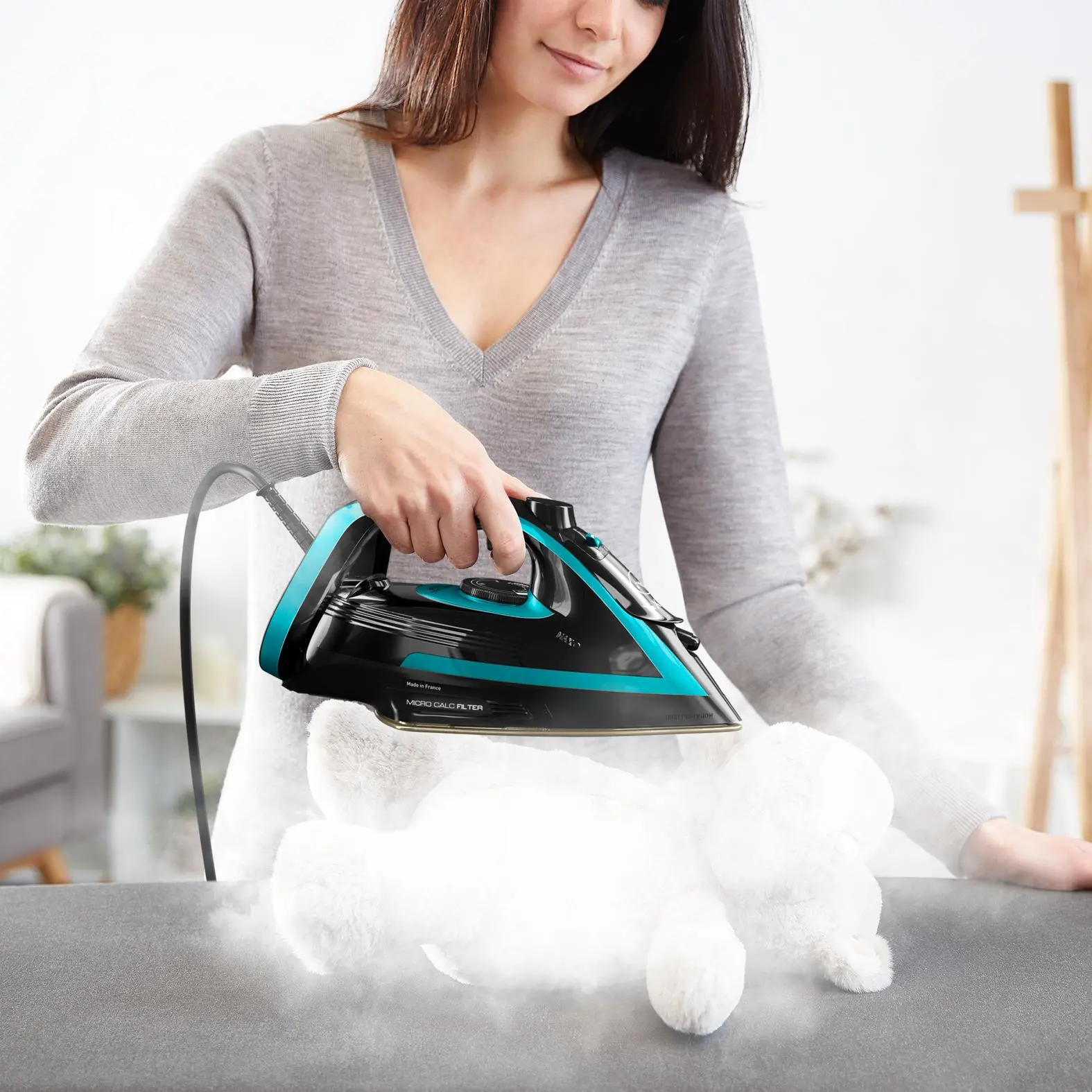 Żelazko Tefal Puregliss FV8066 Durilium AirGlide Autoclean 280g/min