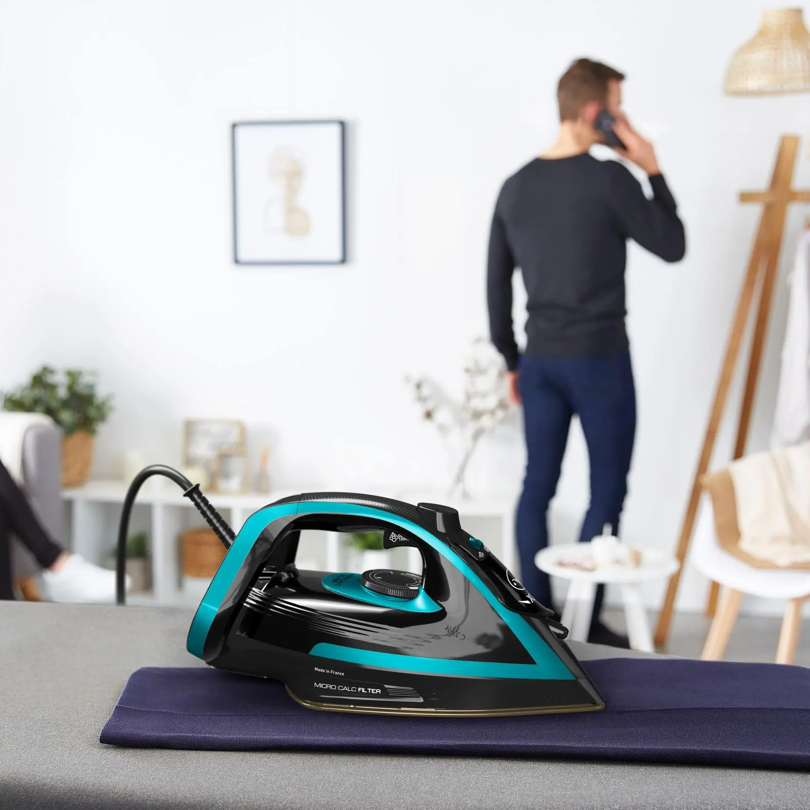 Żelazko Tefal Puregliss FV8066 Durilium AirGlide Autoclean 280g/min