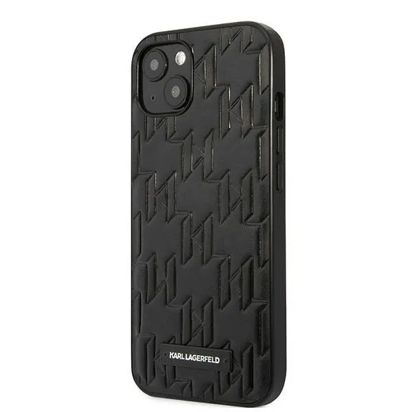 Etui Karl Lagerfeld Monogram Plaque KLHCP13SMNMP1K do iPhone 13 mini