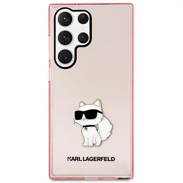 Etui Karl Lagerfeld Ikonik Choupette KLHCS23LHNCHTCP do Samsung Galaxy S23 Ultra
