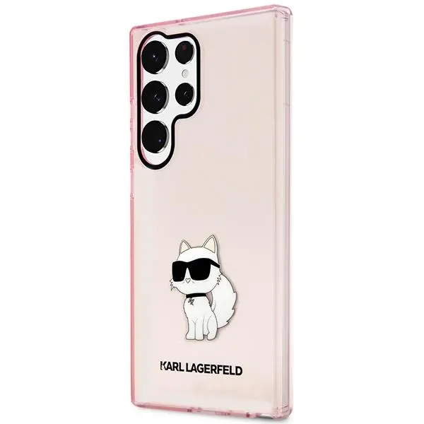Etui Karl Lagerfeld Ikonik Choupette KLHCS23LHNCHTCP do Samsung Galaxy S23 Ultra