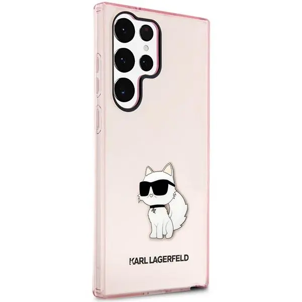 Etui Karl Lagerfeld Ikonik Choupette KLHCS23LHNCHTCP do Samsung Galaxy S23 Ultra