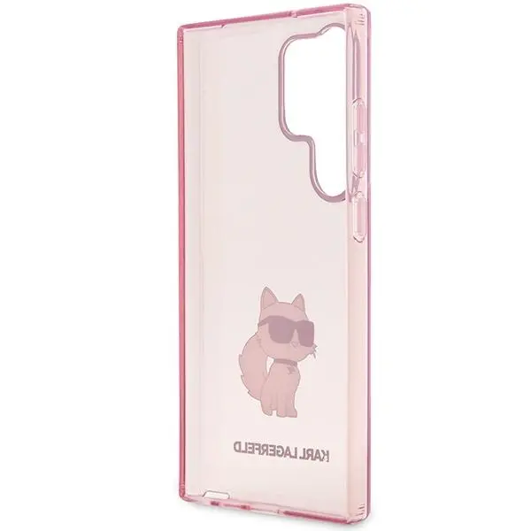 Etui Karl Lagerfeld Ikonik Choupette KLHCS23LHNCHTCP do Samsung Galaxy S23 Ultra