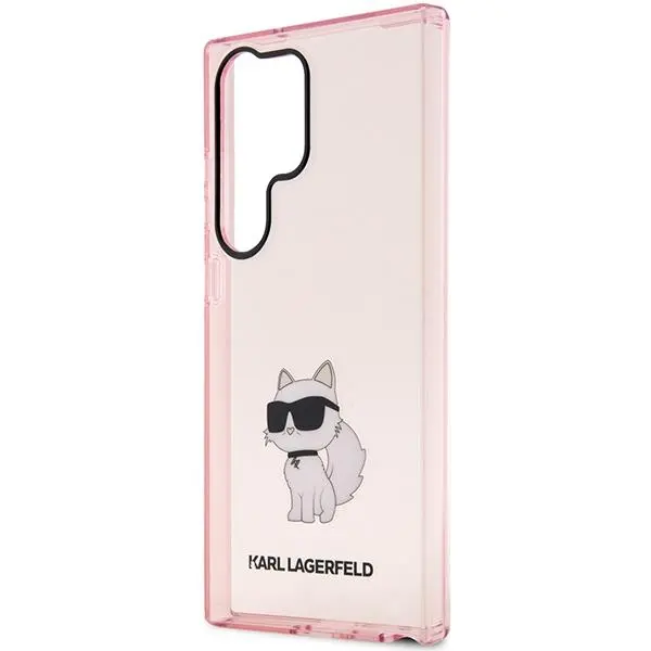 Etui Karl Lagerfeld Ikonik Choupette KLHCS23LHNCHTCP do Samsung Galaxy S23 Ultra