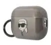 Etui na słuchawki Karl Lagerfeld Ikonik Karl Lagerfeld KLAP2HNIKTCK do AirPods Pro 2 Czarny
