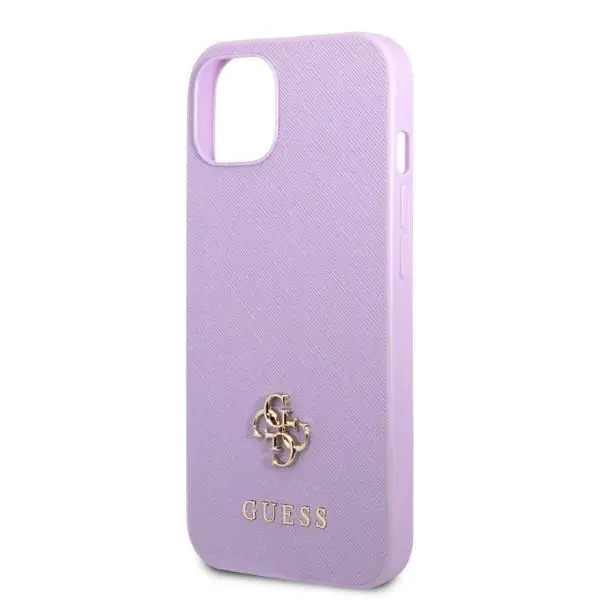 Etui Guess Saffiano 4G Small Metal Logo GUHCP13MPS4MU do iPhone 13