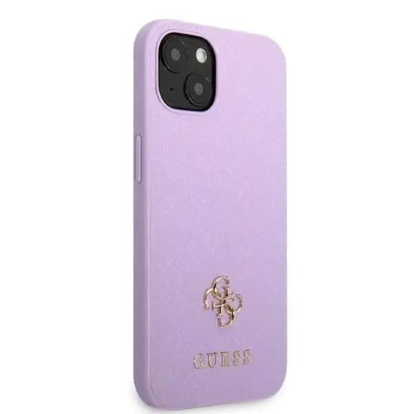 Etui Guess Saffiano 4G Small Metal Logo GUHCP13MPS4MU do iPhone 13