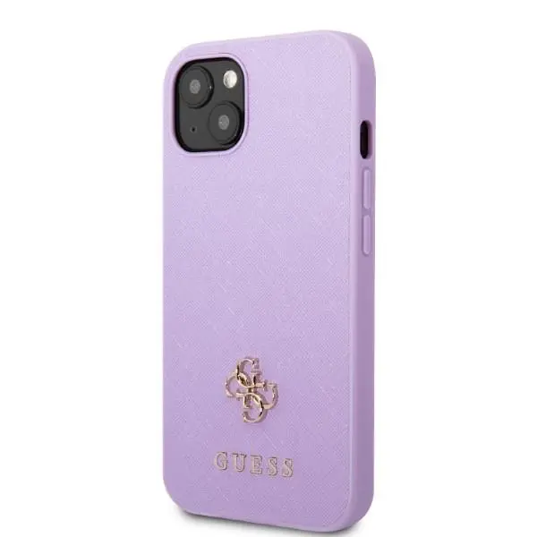 Etui Guess Saffiano 4G Small Metal Logo GUHCP13MPS4MU do iPhone 13