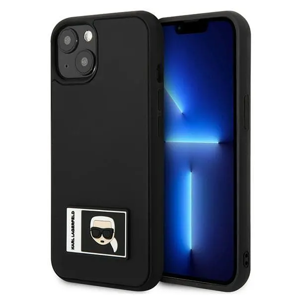 Etui Karl Lagerfeld Ikonik Patch KLHCP13S3DKPK do iPhone 13 mini