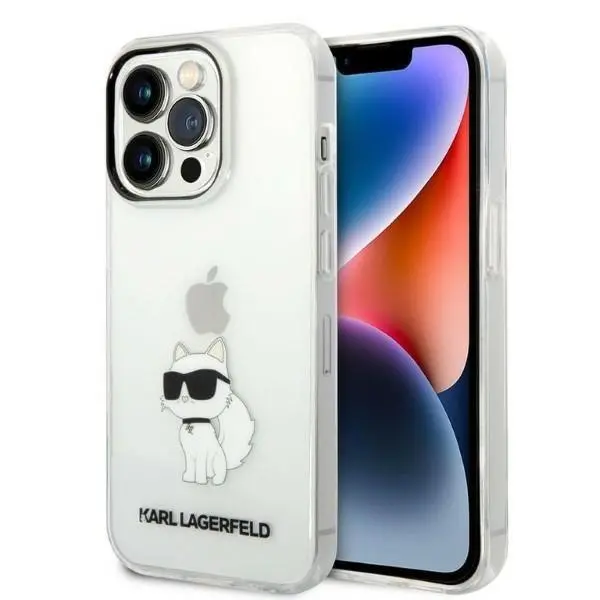 Etui Karl Lagerfeld Ikonik Choupette KLHCP14XHNCHTCT do iPhone 14 Pro