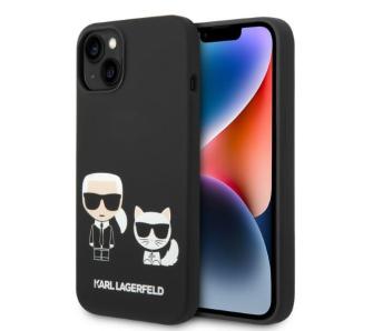 Etui Karl Lagerfeld Liquid Silicone Karl & Choupette Magsafe KLHMP14MSSKCK do iPhone 14 Plus