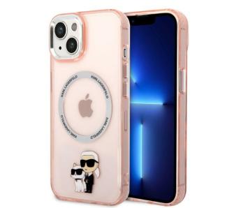 Etui Karl Lagerfeld Iconic Karl&Choupette Magsafe KLHMP14MHNKCIP do iPhone 14 Plus