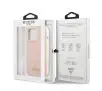 Etui Guess Silicone Script Gold Logo Magsafe GUHMP13XLSLMGLP do iPhone 13 Pro Max