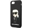 Etui Karl Lagerfeld Silicone Ikonik KLHCI8SNIKBCK do iPhone 7/8/SE 2020/SE 2022