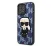 Etui Karl Lagerfeld Monogram Ikonik Patch KLHCP13LPMNIKBL do iPhone 13 Pro / 13