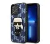 Etui Karl Lagerfeld Monogram Ikonik Patch KLHCP13LPMNIKBL do iPhone 13 Pro / 13