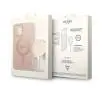 Zestaw Guess GUBPP12MH4EACSP  ładowarka indukcyjna + etui 4G Print MagSafe do iPhone 12 Pro
