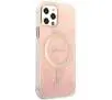 Zestaw Guess GUBPP12MH4EACSP  ładowarka indukcyjna + etui 4G Print MagSafe do iPhone 12 Pro