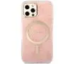 Zestaw Guess GUBPP12MH4EACSP  ładowarka indukcyjna + etui 4G Print MagSafe do iPhone 12 Pro