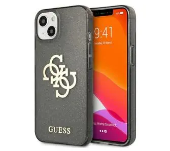 Etui Guess Glitter 4G Big Logo GUHCP13SPCUGL4GBK do iPhone 13 mini