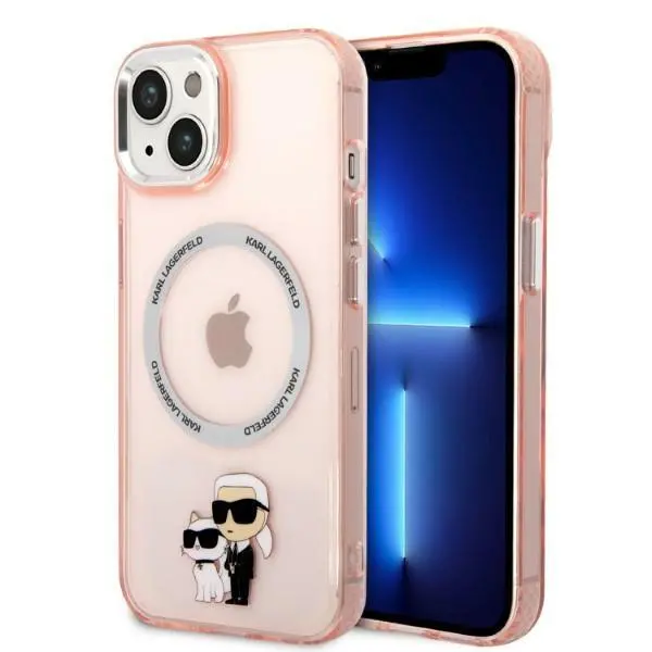 Karl Lagerfeld Iconic Karl&Choupette Magsafe KLHMP14SHNKCIP do iPhone 14