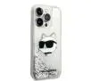 Etui Karl Lagerfeld Glitter Choupette Head KLHCP14LLNCHCS do iPhone 14 Pro