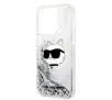 Etui Karl Lagerfeld Glitter Choupette Head KLHCP14LLNCHCS do iPhone 14 Pro