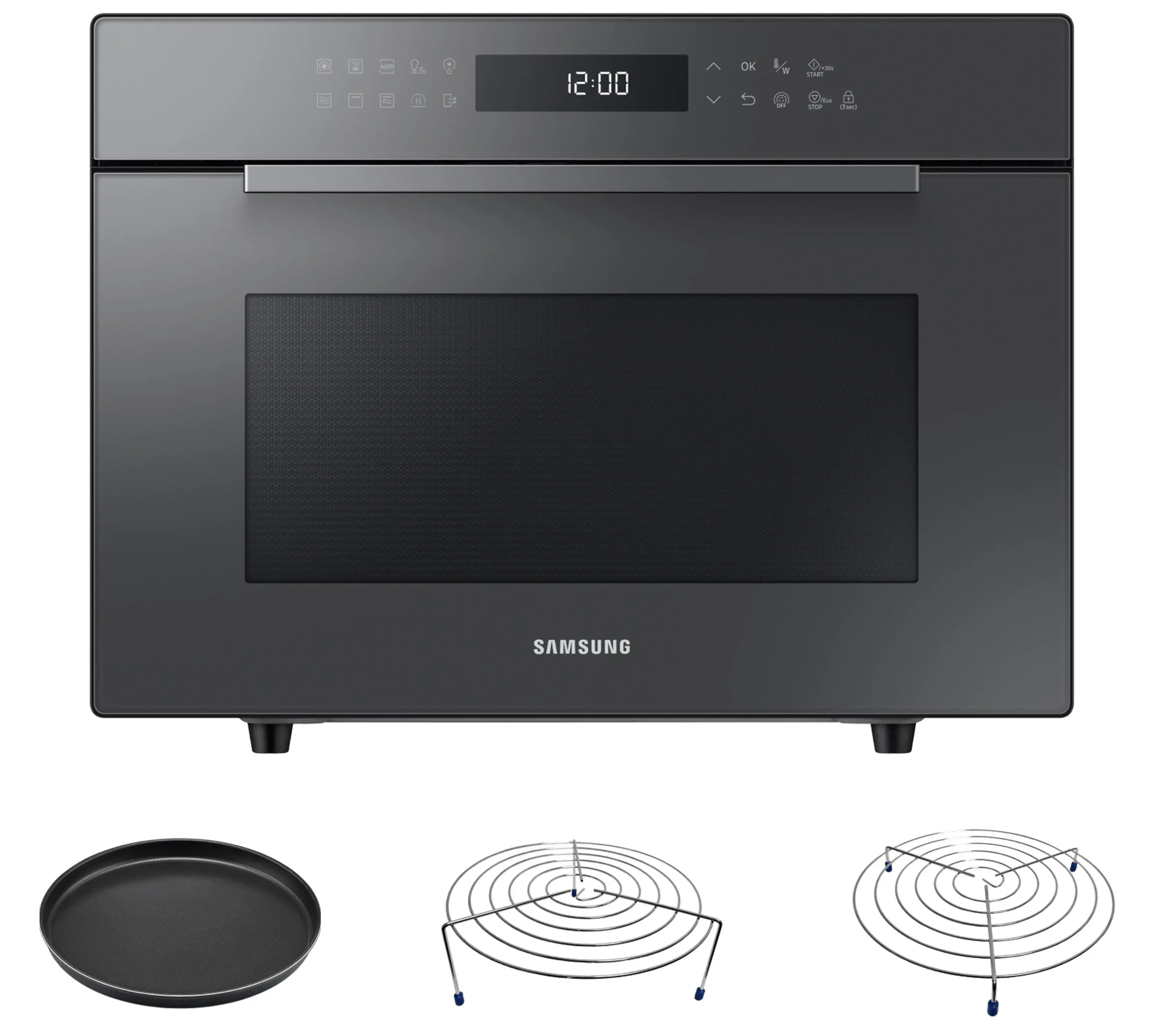 Kuchenka mikrofalowa Samsung Bespoke MC35R8058CC Grill Termoobieg AirFry