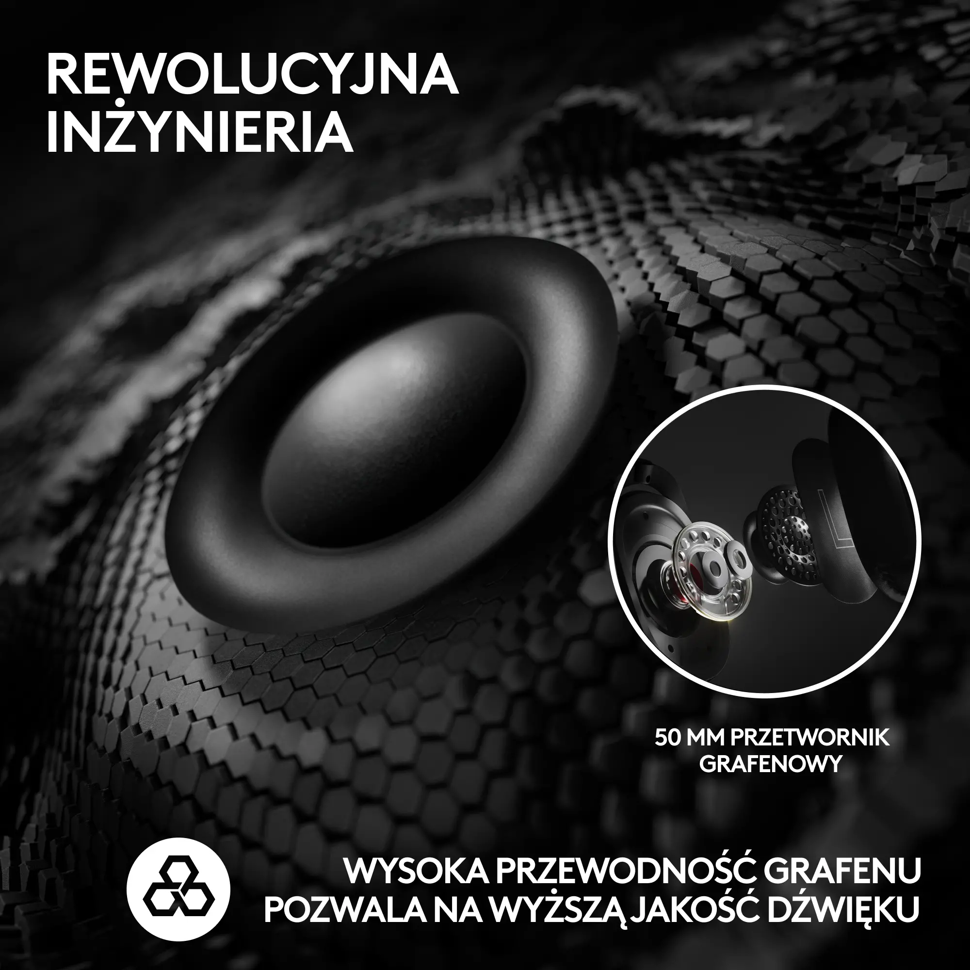 Słuchawki bezprzewodowe z mikrofonem Logitech G Pro X2 Lightspeed Nauszne Biały