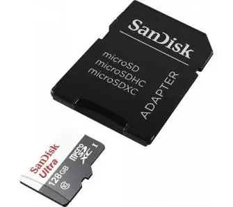 Karta pamięci SANDISK Ultra microSDXC 128GB Class 10 UHS-I
