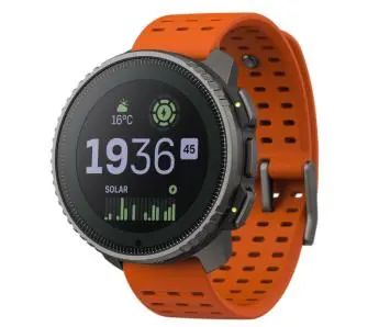 Zegarek sportowy Suunto Vertical Titan Solar 49mm GPS Pomarańczowy