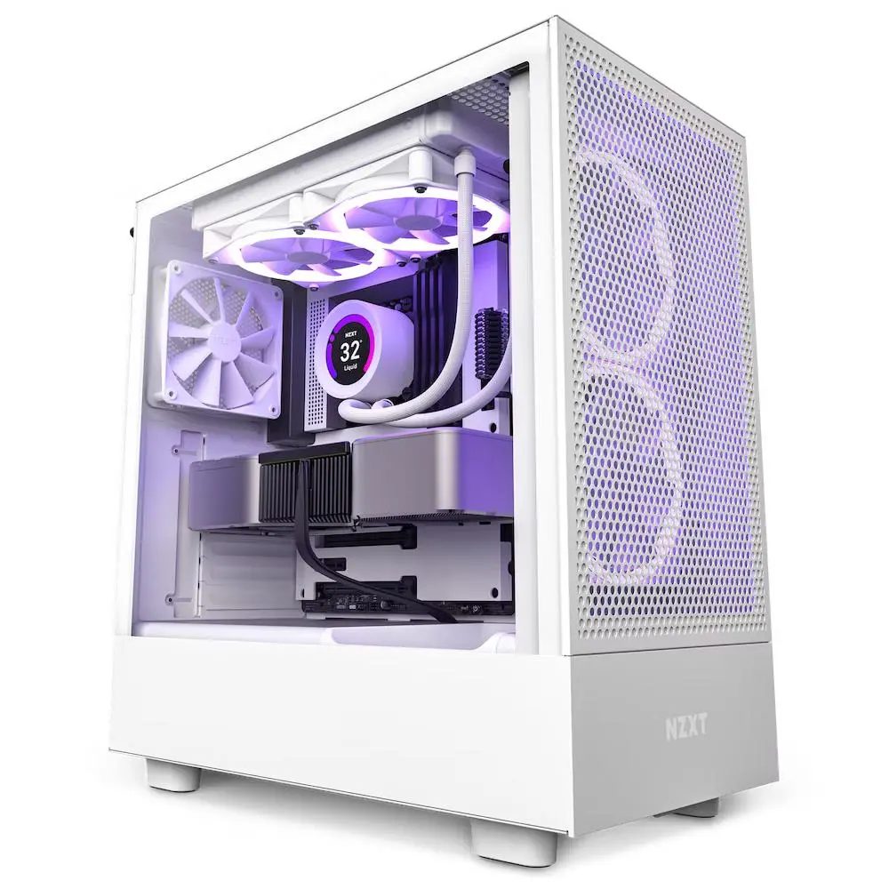 Obudowa NZXT H5 Flow okno Biały