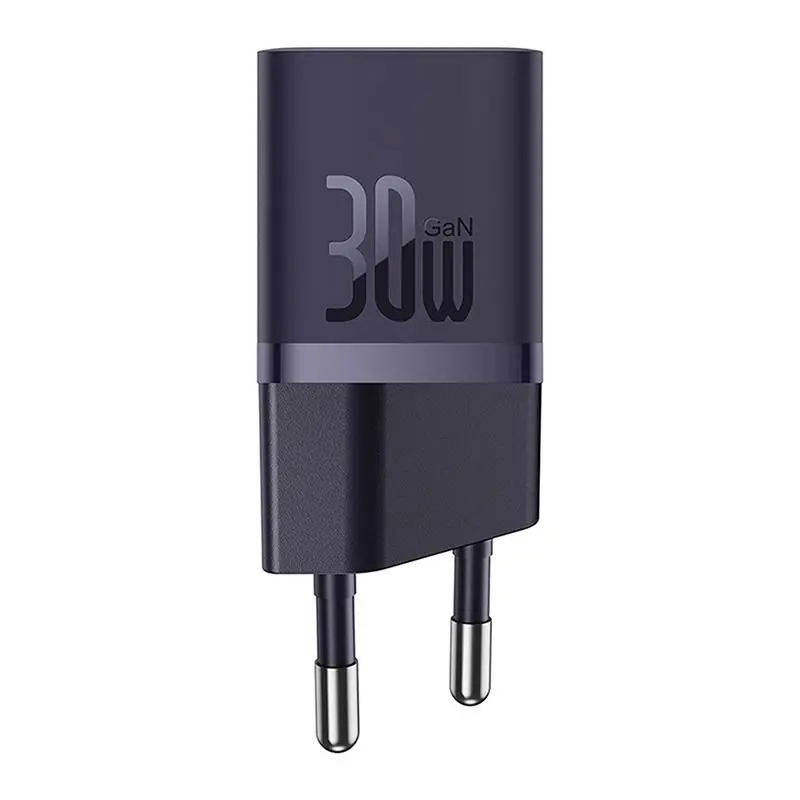 Ładowarka sieciowa Baseus GaN5 mini 30W Fioletowy