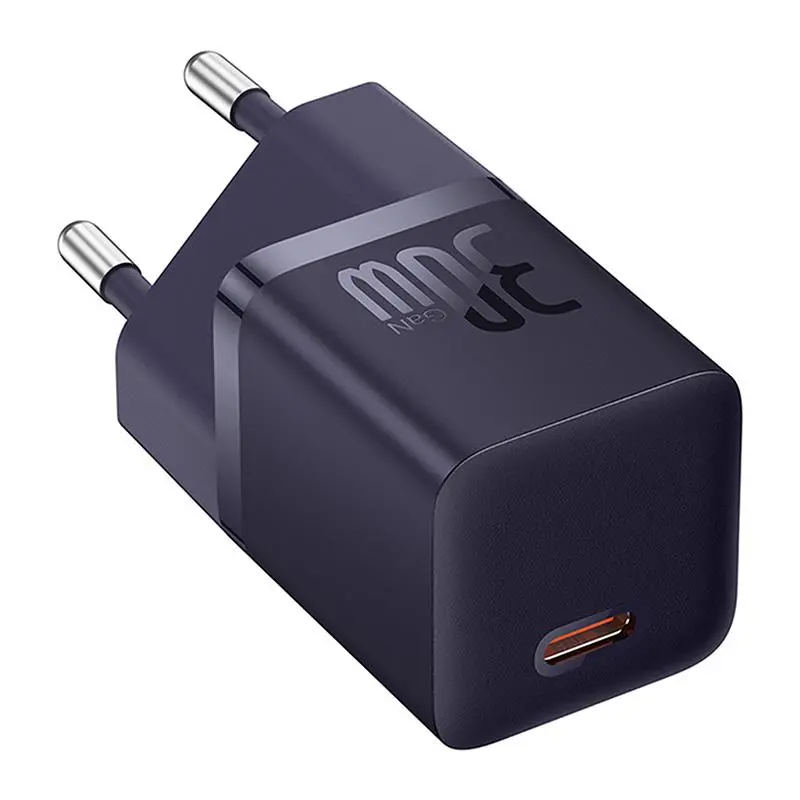 Ładowarka sieciowa Baseus GaN5 mini 30W Fioletowy