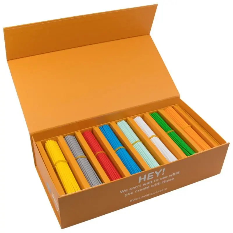 Filament 3Doodler 8SPLFILLED zestaw filamentów Eco 2,5mm 1200szt. 8 kolorów