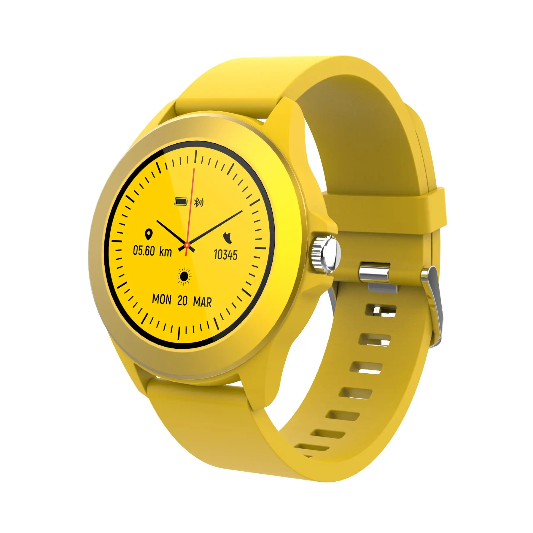 Smartwatch Forever Colorum CW-300 xYellow Bluetooth Żółty
