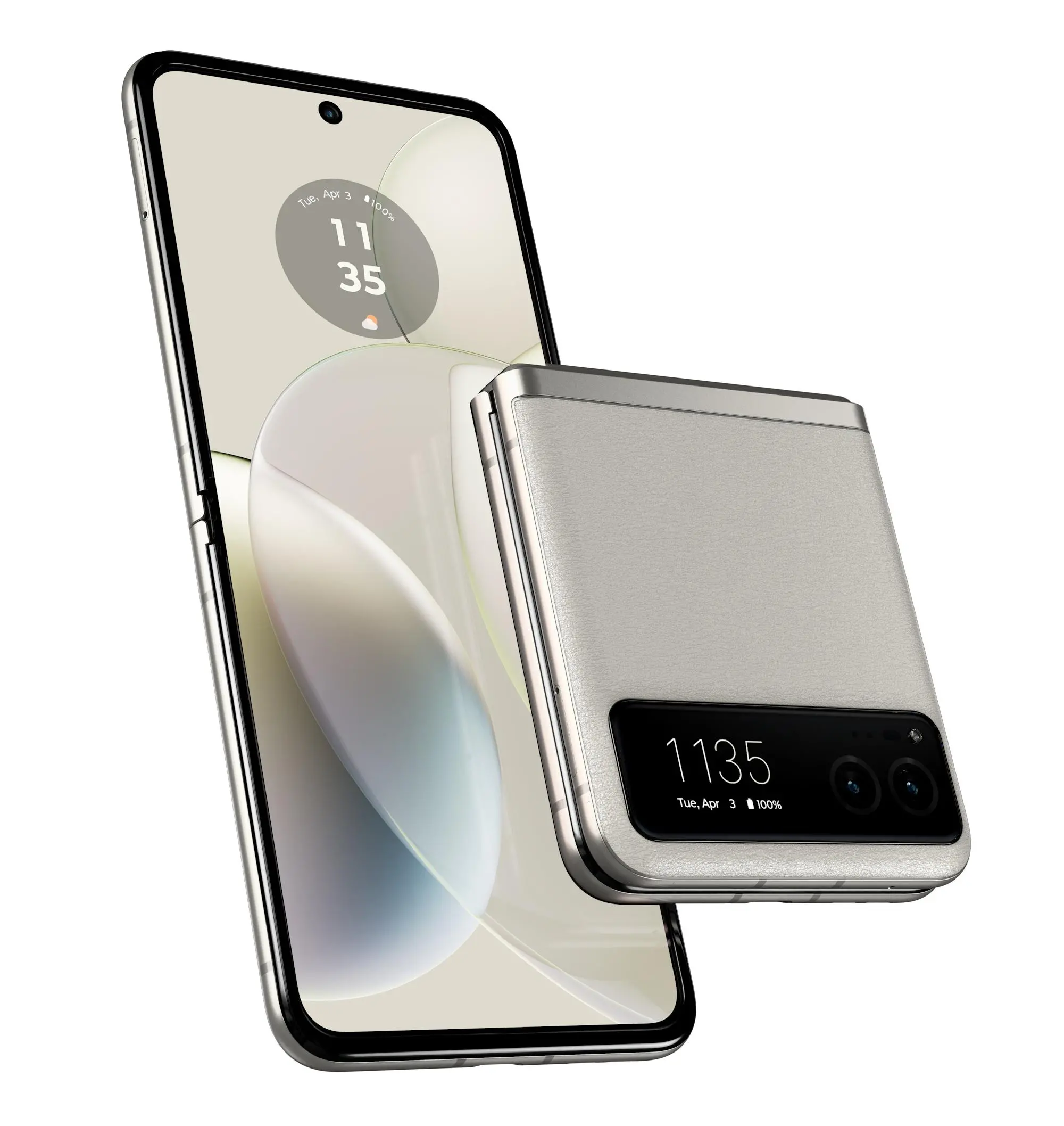 Smartfon Motorola razr 40 8/256GB 6,9” 64Mpix Kremowy