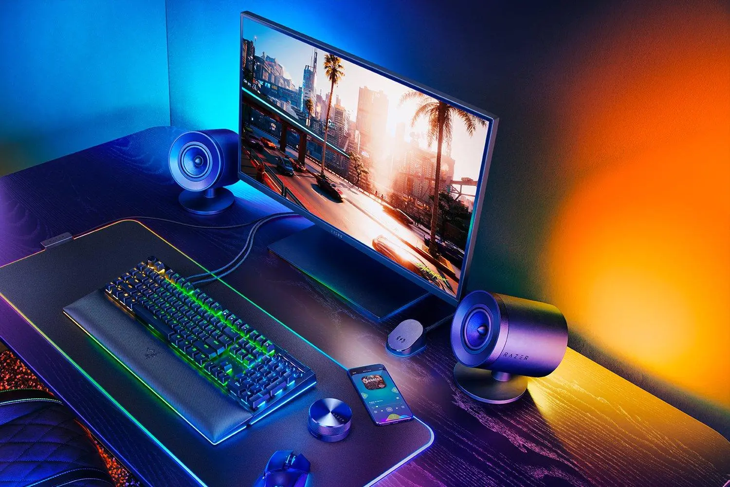 Głośniki Razer Nommo V2 Pro Czarny