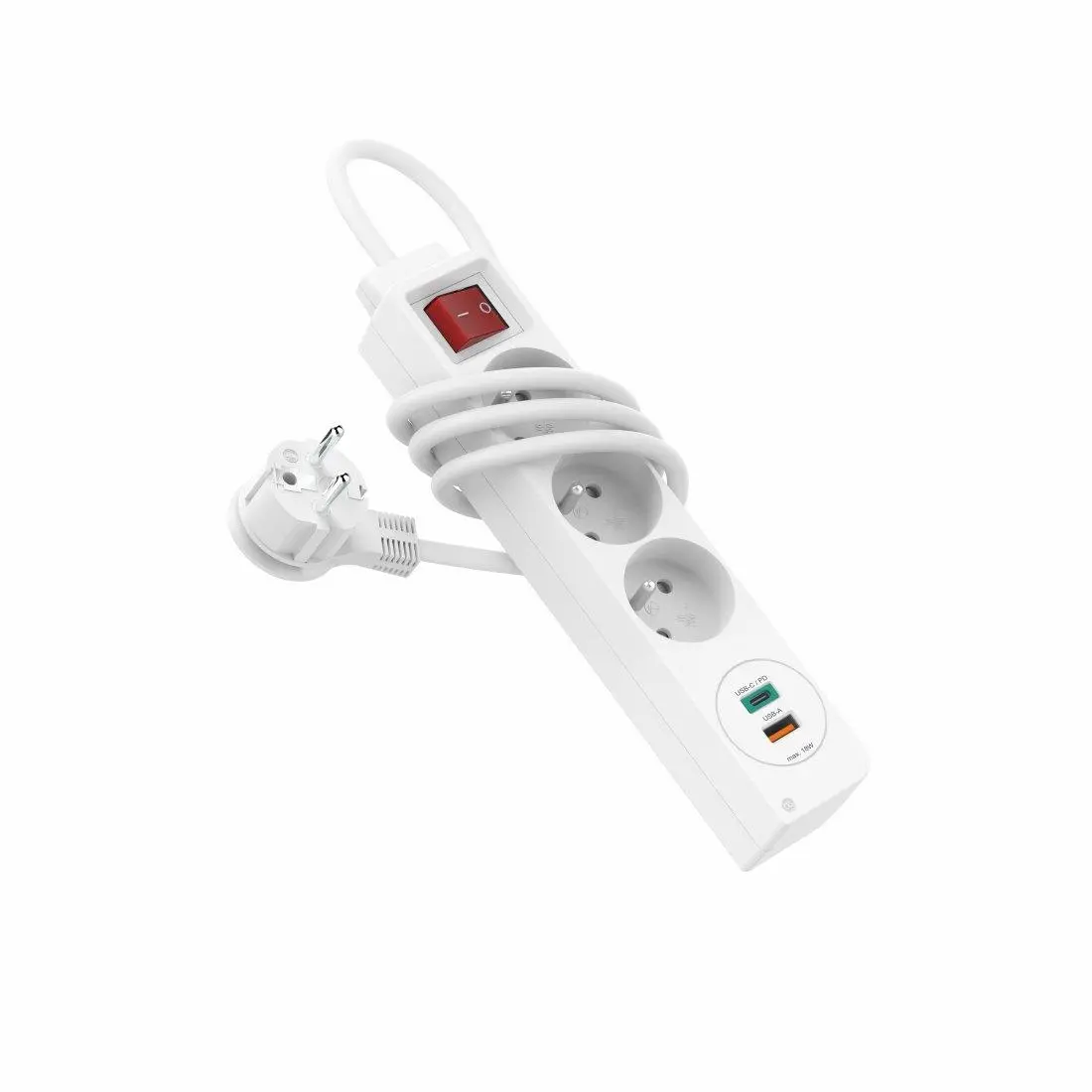 Listwa Hama P2223185 3 gniazda 1,4m Biały