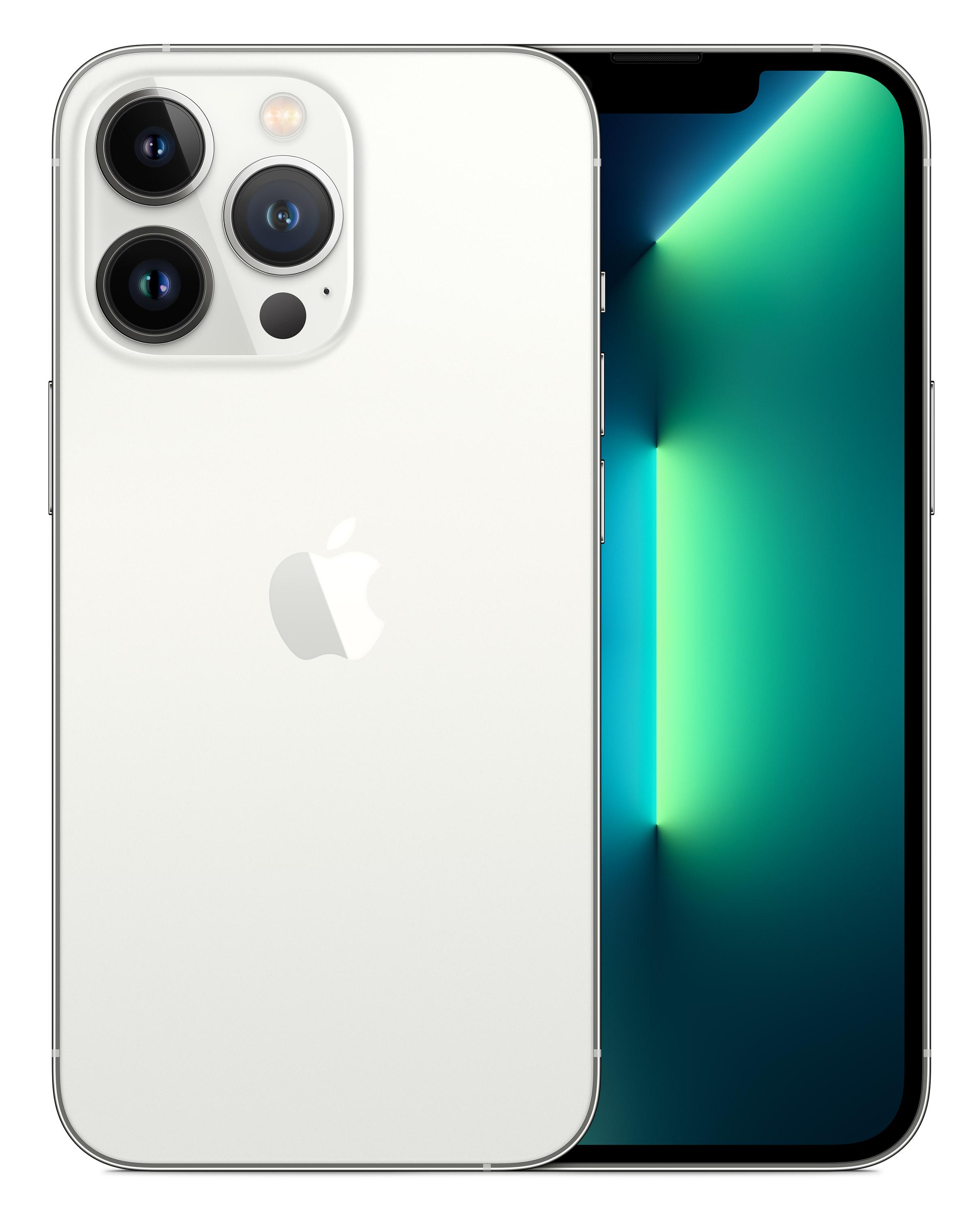 Smartfon Apple iPhone 13 Pro 128GB - 6,1" - 12 Mpix - srebrny - Odnowiony Refurbed A+