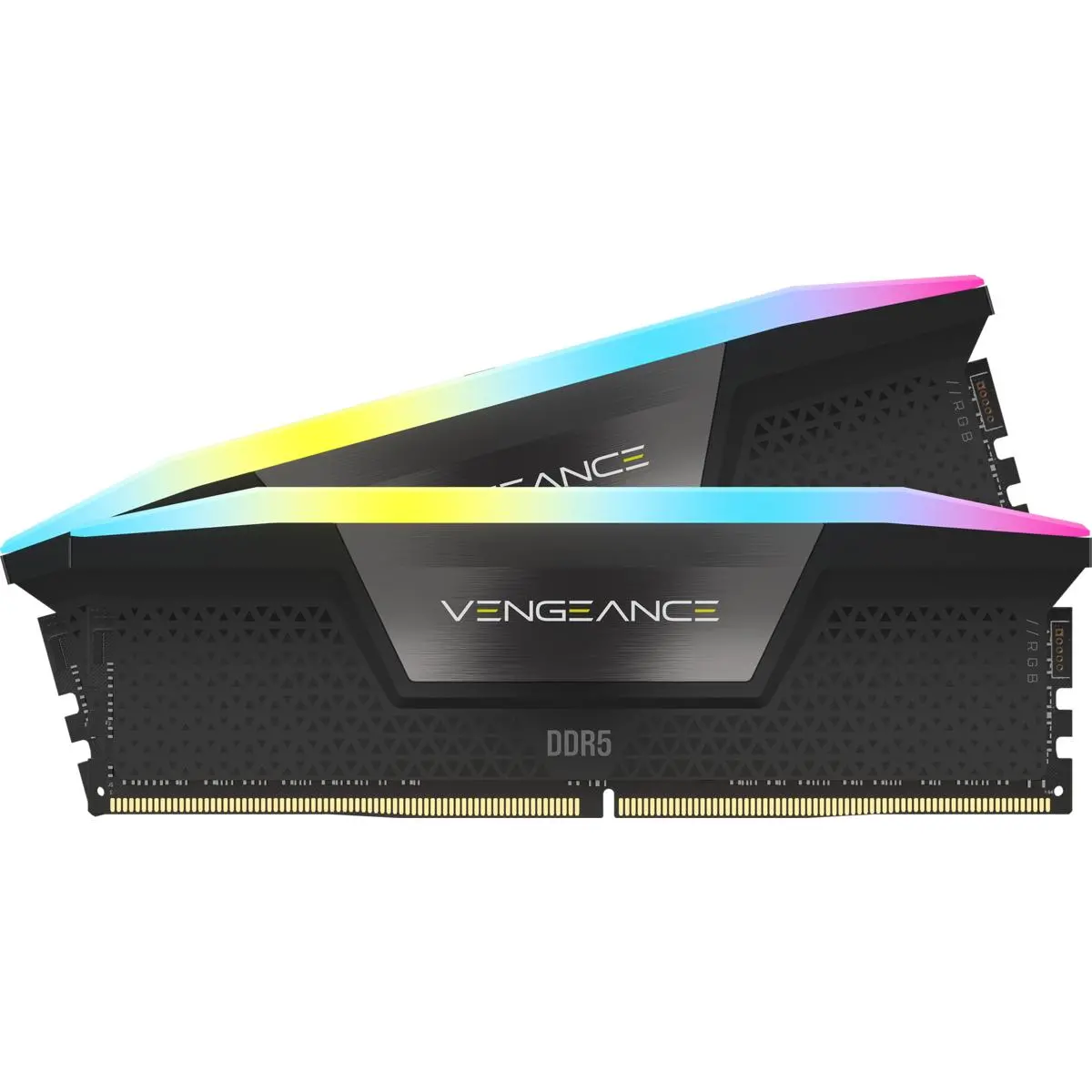 Pamięć RAM Corsair Vengeance RGB DDR5 32GB (2 x 16GB) 6000 CL30 Czarny