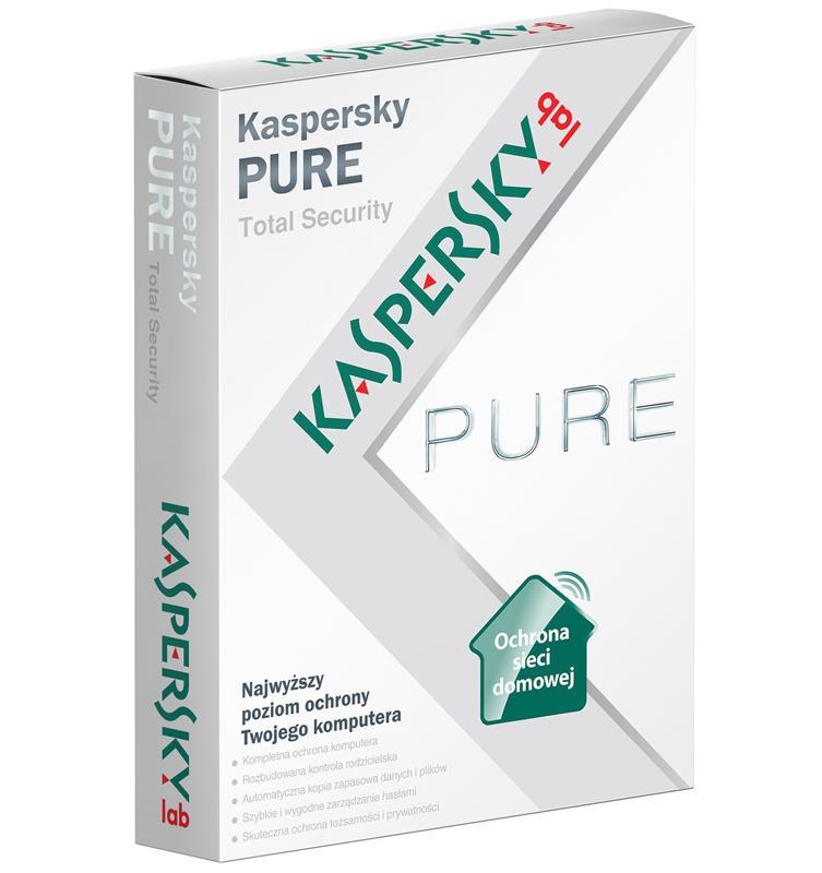 Kaspersky PURE - 3stan/12m-cy (BOX)