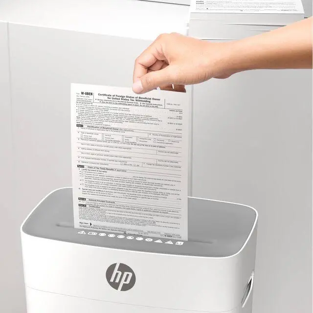 Niszczarka HP OneShred 8CC Biały